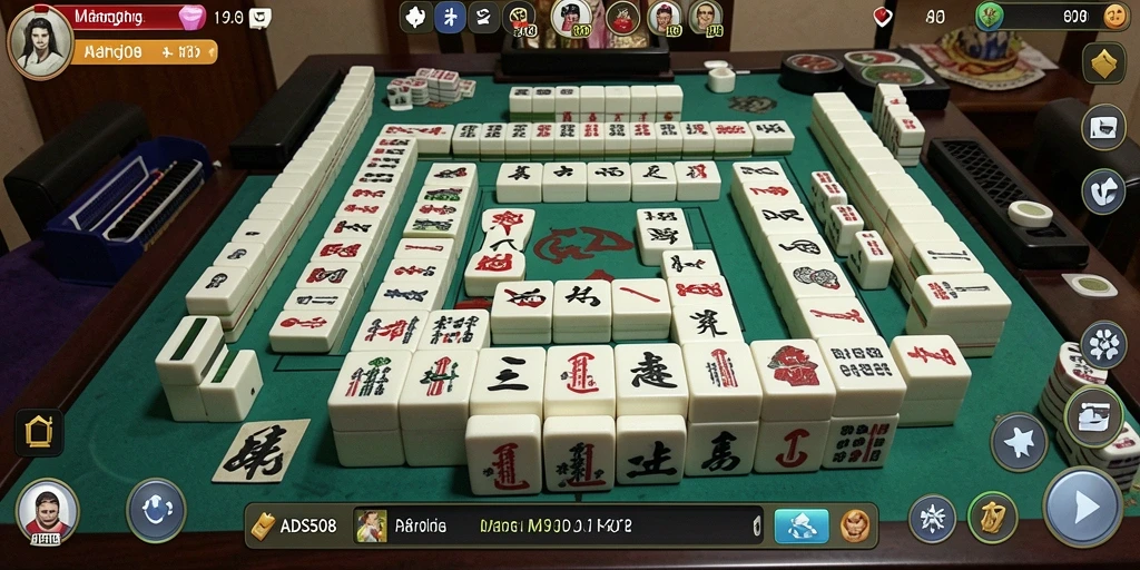 Screenshot gameplay Mahjong menampilkan aksi seru dan grafis menarik.
