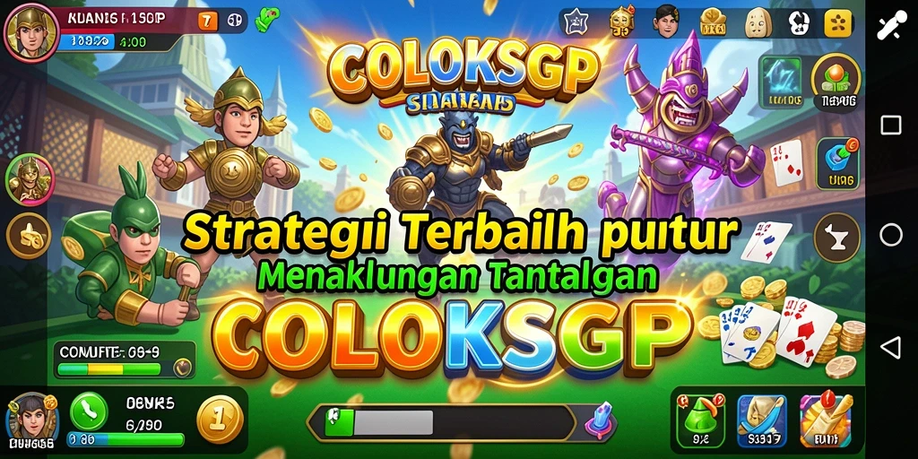 Gameplay intens dan strategi mendalam dalam COLOKSGP.