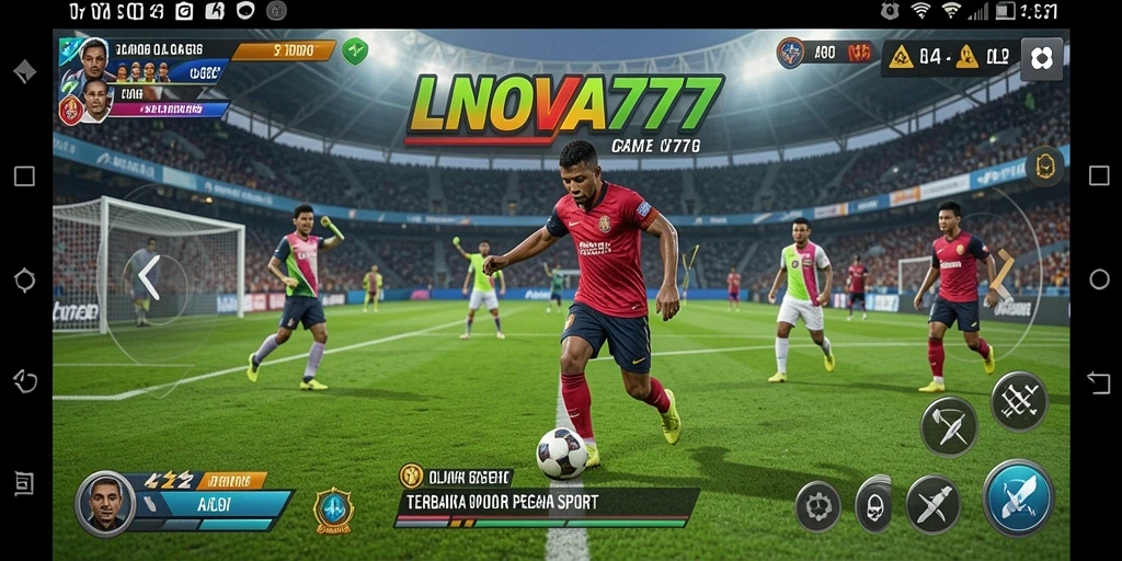 Tampilan olahraga yang mendebarkan dalam LNOVA777.