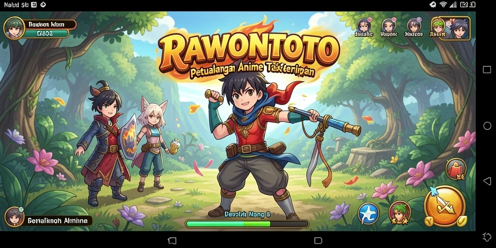 Menampilkan action RPG yang mendebarkan dalam dunia anime.