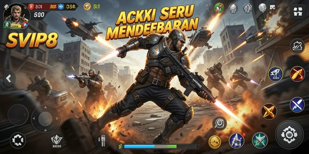 Tampilan seru gameplay SVIP8 dalam aksi tanpa henti.